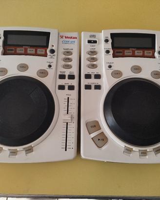 coppia cdj vestax cdx05 