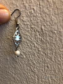 Collana lunga + orecchìni bigiotteria