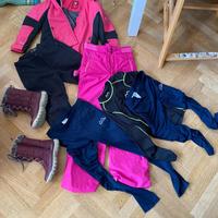 Giacca e pantaloni da sci bambina/bambino