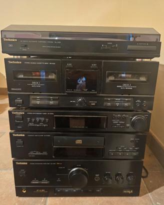 Impianto Hi Fi Technics Vintage