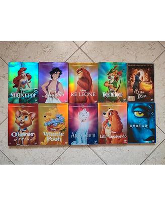 Lotto 10 DVD Disney Classici originali / Avatar