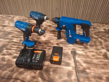 Trapano avvitatore martelletto a batteria