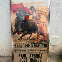 PLAZA TOROS DE MADRID Manifesto 