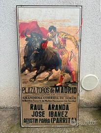 PLAZA TOROS DE MADRID Manifesto 