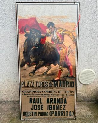 PLAZA TOROS DE MADRID Manifesto 