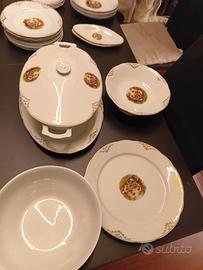 Servizio piatti Ceramica Lombarda Milano Kaufman