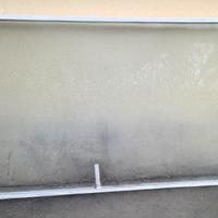 Porta in vetro antiurto telaio metallo