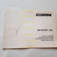 Moto Morini 350 Sport 3FD agg. catalogo ricambi