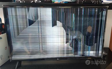 TV LG 43" 4K (Mod. 43UM7000PLA)Per pezzi ricambio