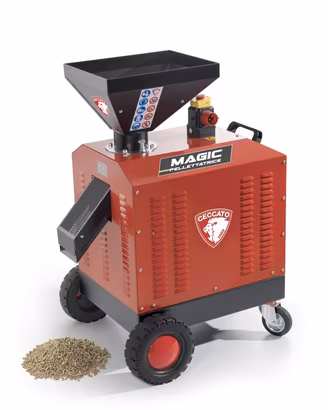 Pellettatrice trifase ceccato olindo magic 7,5 hp