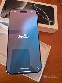 Iphone 16 PRO MAX 256GB NUOVO
