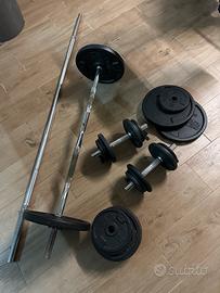 Set pesi per palestra