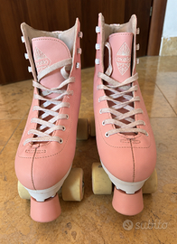 Pattini a rotelle Quad Oxelo rosa – Tg. 40