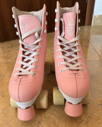 Pattini a rotelle Quad Oxelo rosa – Tg. 40