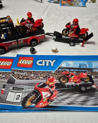 LEGO City 60084 - Trasportatore di moto da corsa (