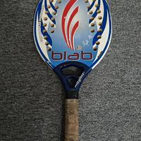 Beach tennis racchetta blab White star