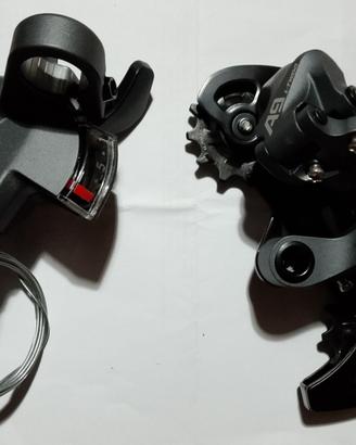 deragliatore 11v + cambio + cassetta 11-50  nuovi