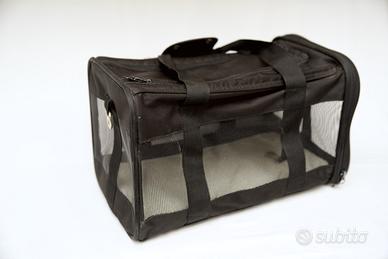 Trasportino Cane/Gatto 40x25x25 Omologato Taglia M
