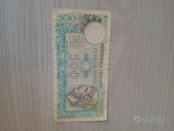 banconota 500 lire
