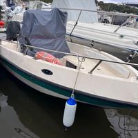Barca open 530 motore mariner appena revisionato