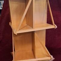 PICCOLA LIBRERIA GIREVOLE - Altezza 56 cm