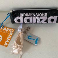 Astuccio/portatrucco+ portachiavi Dimensione Danza