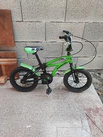 bici bambino misura 12 Kawasaki 