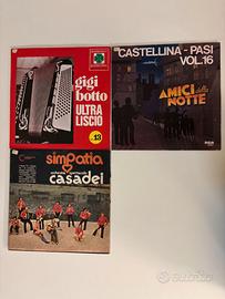 Vinili 33 giri Liscio anni 70
