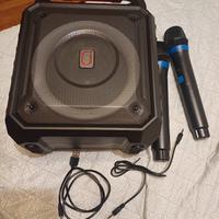 cassa bluetoot karaoke 