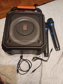 cassa bluetoot karaoke 