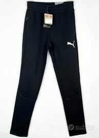 Pantaloni Tuta Puma Neri Slim Fit