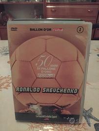 50 anni Pallone d'Oro dvd 1 Ronaldo Shevchenko 