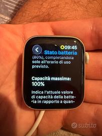 Apple Watch SE 2 – 44 mm – Batteria 100% – Garanzi