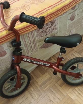 Bicicletta senza pedali Chicco rossa bambini