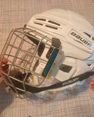 casco hockey BAUER con grata