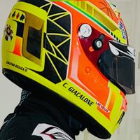 Casco arai aerografato