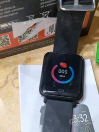 Smartwatch Android e ios sms Calorire, Battito km 