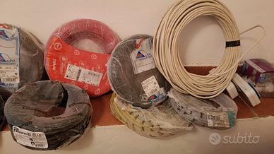 cavi elettrici nuovi varie misure