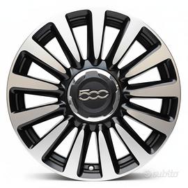 4 cerchi lega fiat 500l tipo r16 lt26