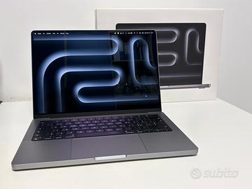 MacBook Pro 14” (2023), chip M3, 8 GB, 512 GB