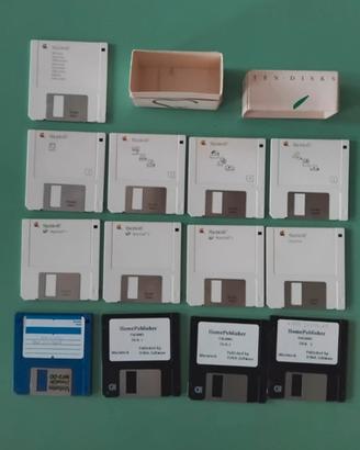 Raro set APPLE Macintosh Plus Picasso
