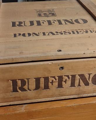 Cassetta Legno Vini RUFFINO Pontassieve