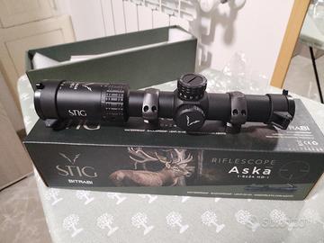 ottica da battuta marca Bitrabri 1-6x24 