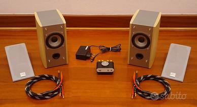 Amplificatore classe D con diffusori monovia JVC