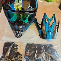 Casco moto FMVSS 218 DOT