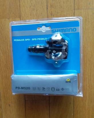 pedali Shimano a sgancio rapido PD-M520