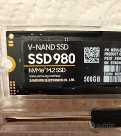 Samsung SSD 980 da 500GB NVMe M.2