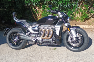 Triumph Rocket 3 R tenuta maniacalmente