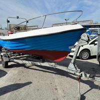 JDM Titane Barca a motore carello