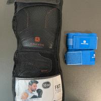 Guantoni + fasce Domyos